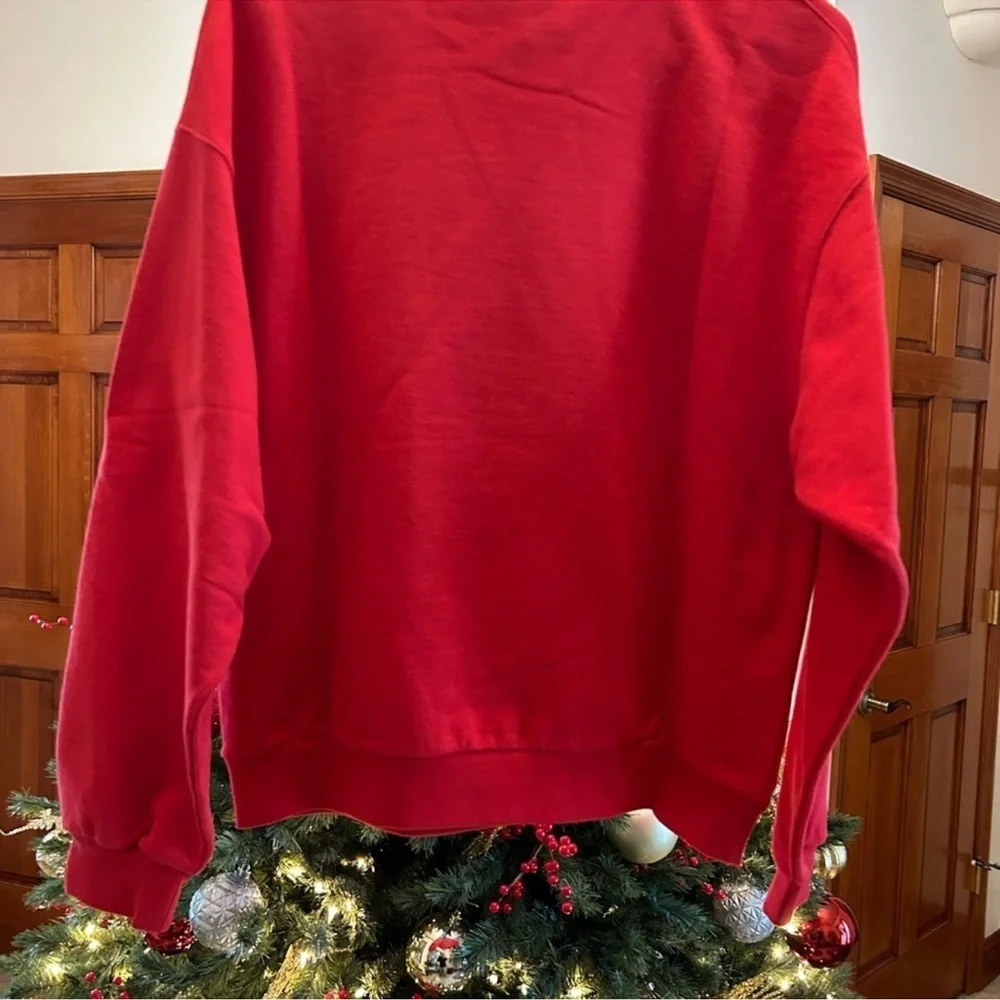 Gucci men’s cotton jersey felt sweatshirt 1921 embroidered. Size medium NWT.